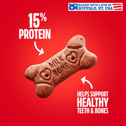 Milk-Bone Flavor Snacks Mini Dog Biscuits, 36 oz