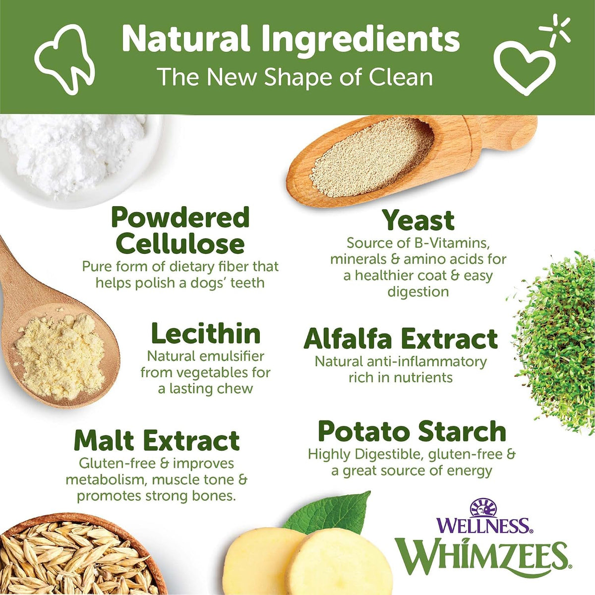Whimzees natural dental treats for dogs