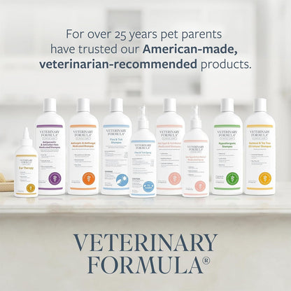 Veterinary Formula Flea & Tick Shampoo for Dogs and Cats, 16 oz