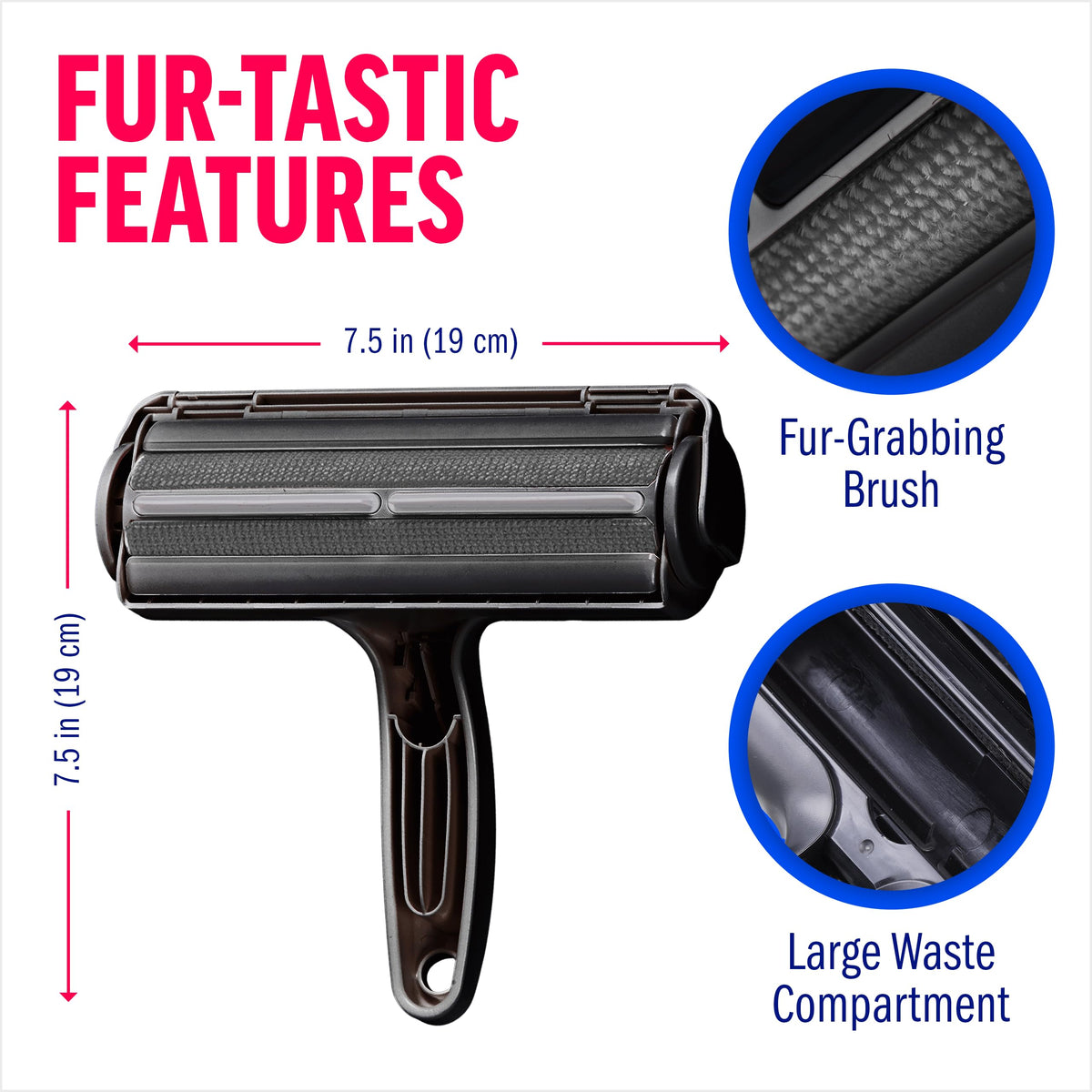 ChomChom Roller lint roller for cat and dog hair on furniture