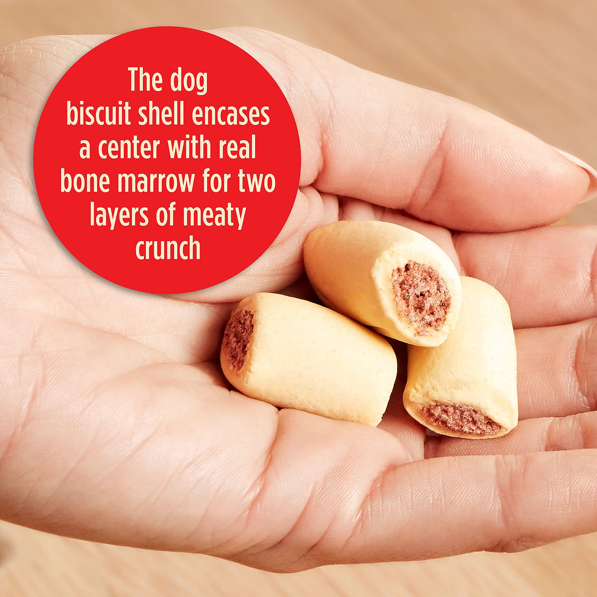Milk-Bone MaroSnacks bone marrow dog biscuits
