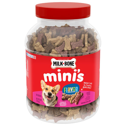 Milk-Bone Flavor Snacks Mini Dog Biscuits, 36 oz