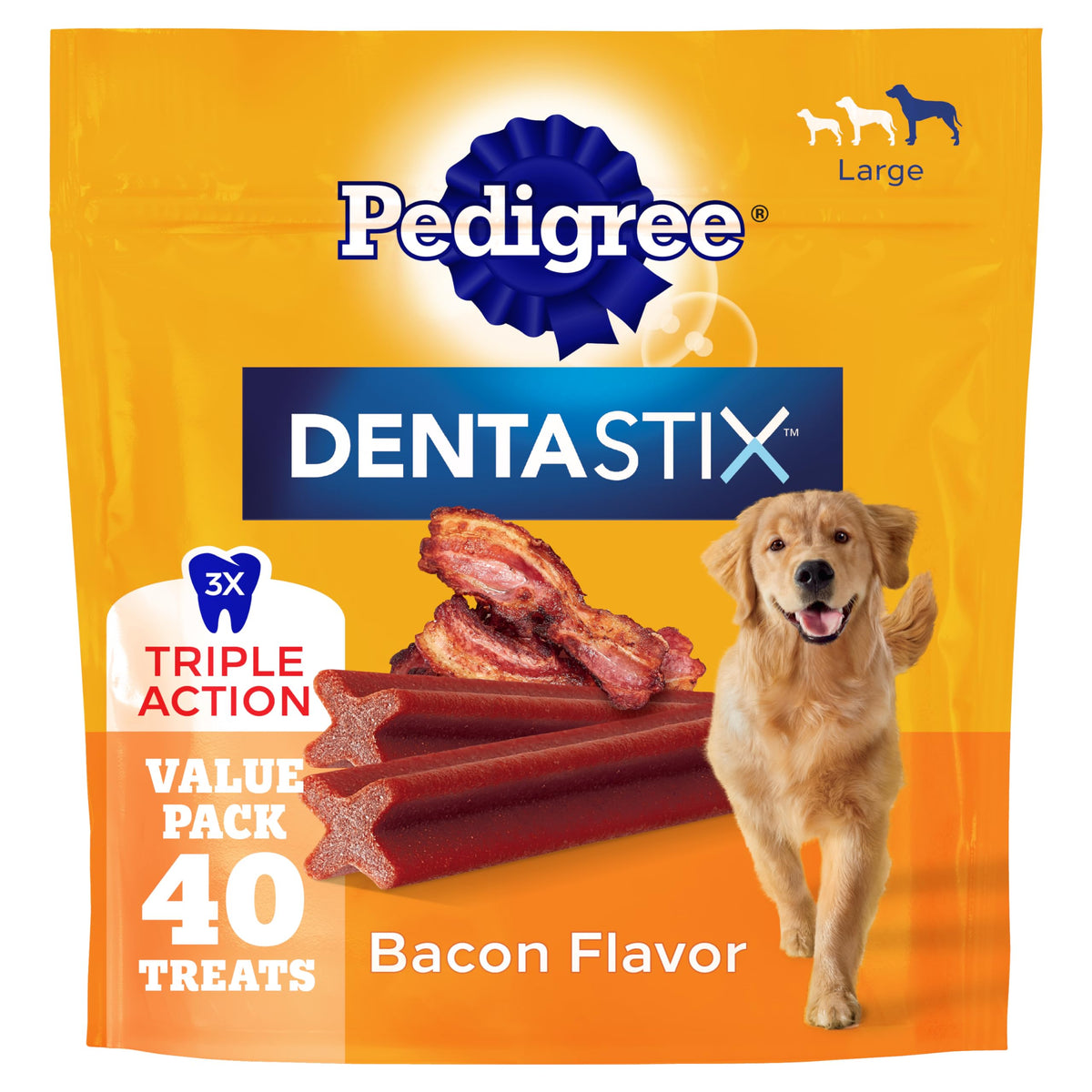 Pedigree Dentastix Large Dog Treats – features overview