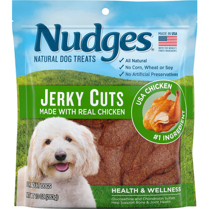 Blue Buffalo Nudges Chicken Jerky Cuts Dog Treats, 16 oz