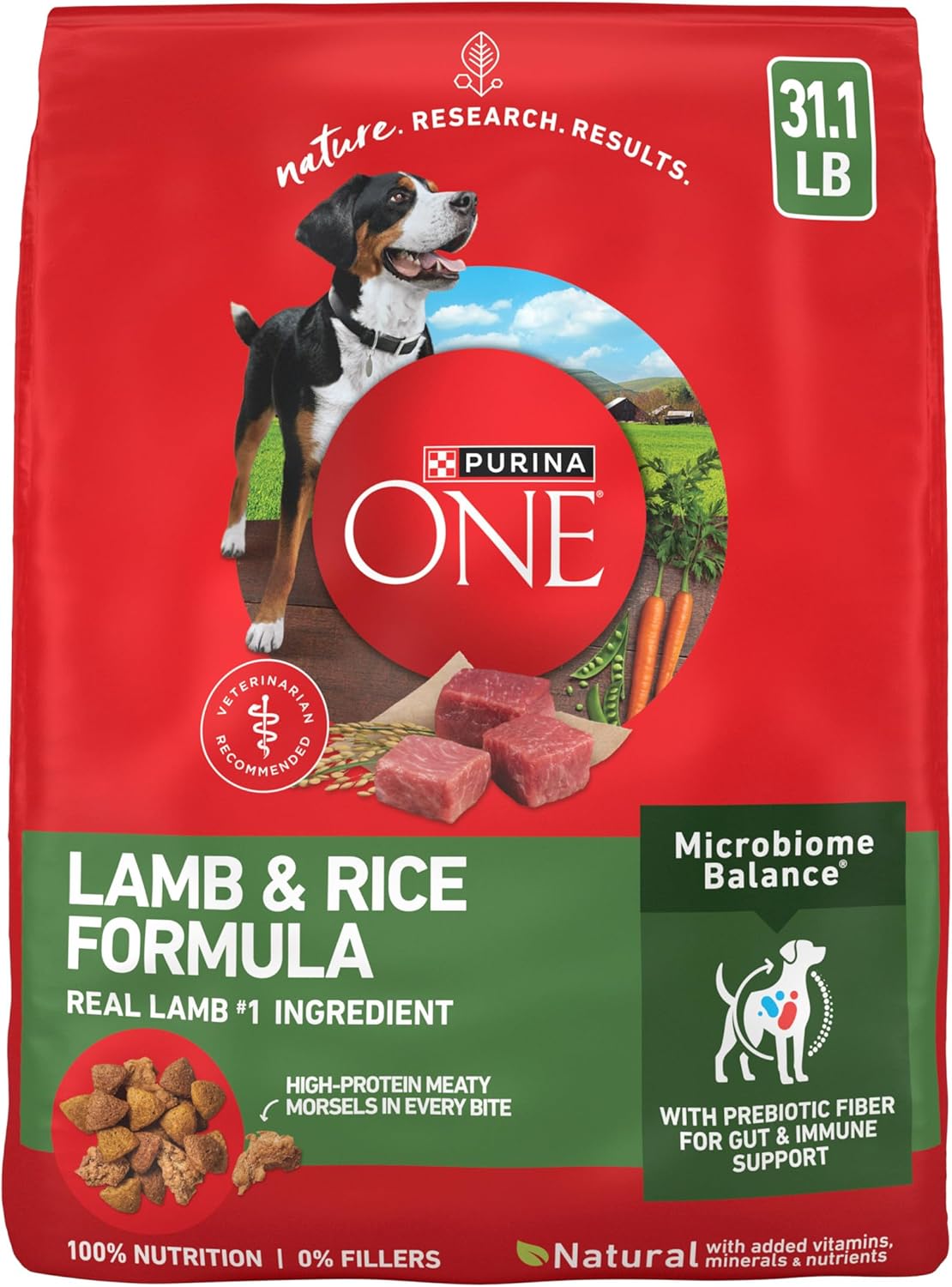 Purina ONE Lamb & Rice Formula Dry Dog Food for Digestive Support