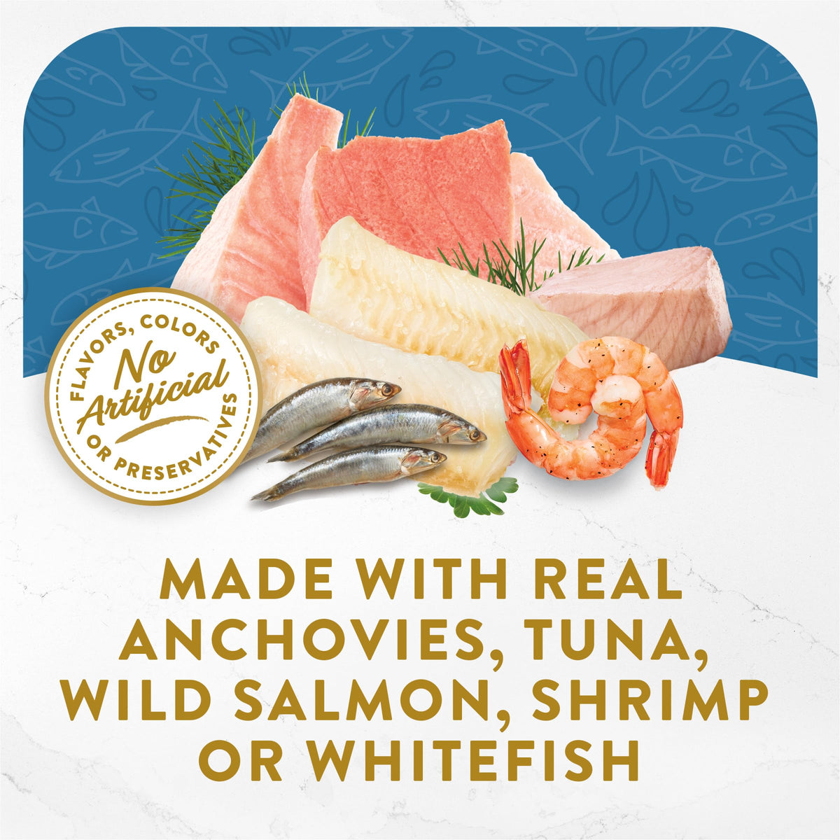Fancy Feast Broths Seafood – size reference view