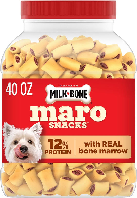Milk-Bone MaroSnacks dog treats with real bone marrow 40 oz