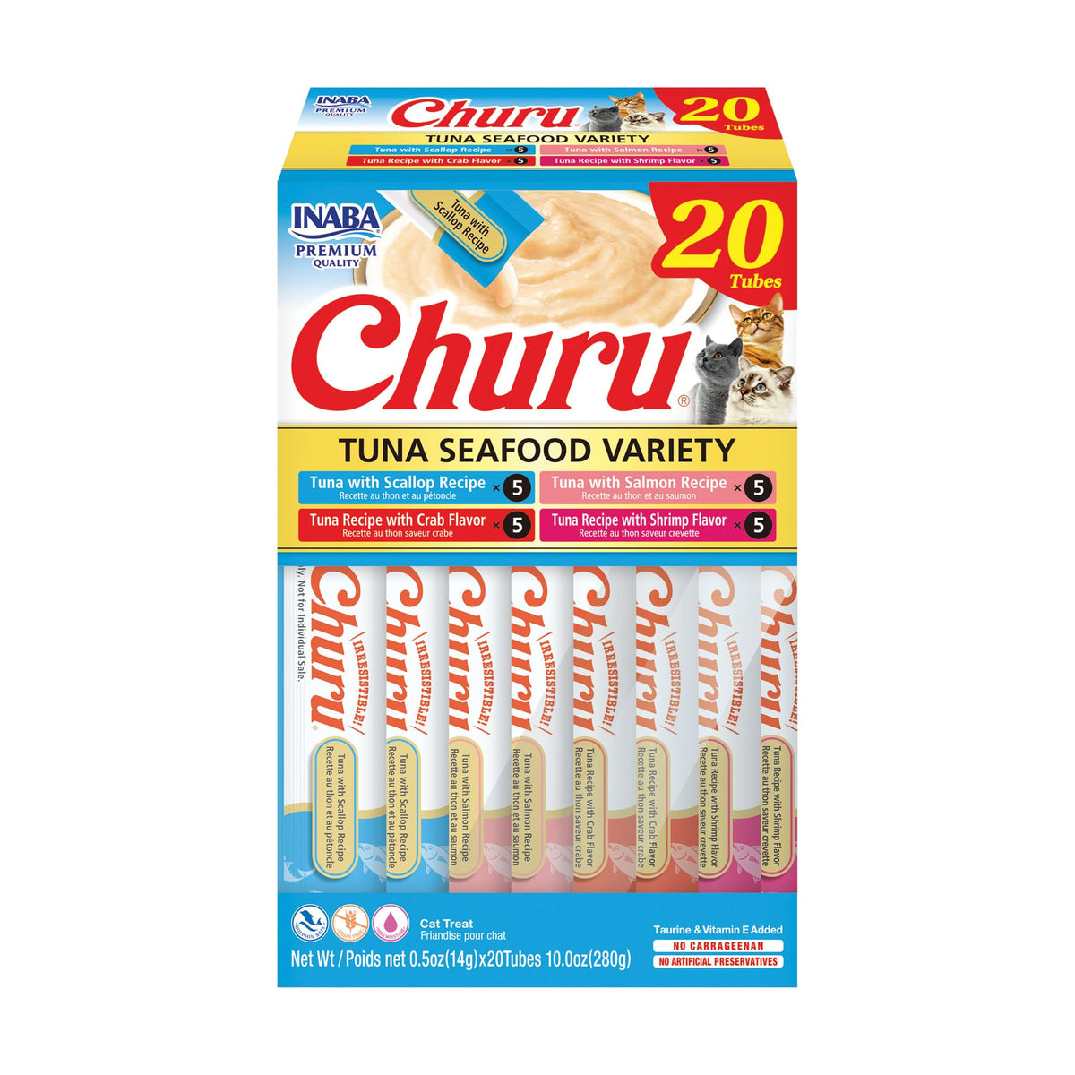 INABA Churu Cat Treats – texture and finish detail