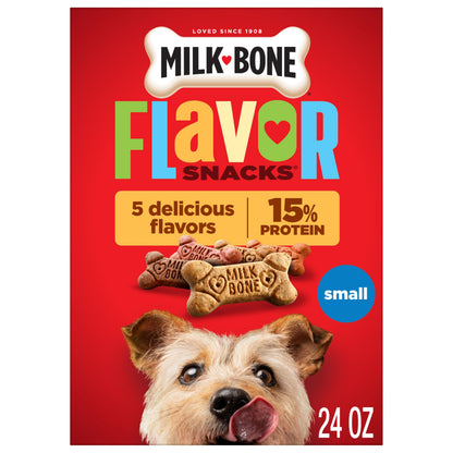 Milk-Bone Flavor Snacks Mini Dog Biscuits, 36 oz