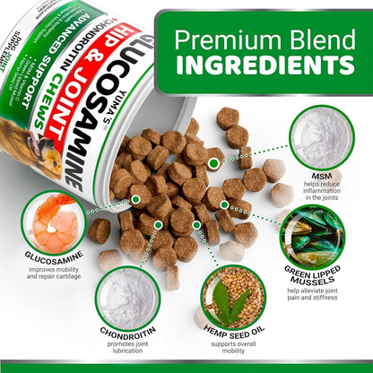 (2 Pack) Glucosamine for Dogs   Made in USA
