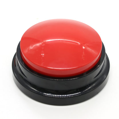 Dog Talking Button Pet Communication Key Sound Maker Cat Bell Toy Supplies Voice Recording Training Device