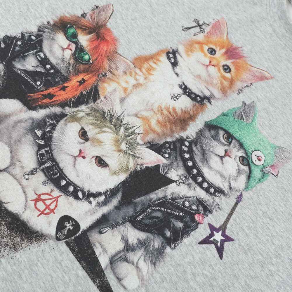 Animal kitten 3D printed short sleeved t-shirt