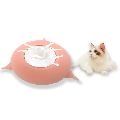 Cat And Dog Bionic Silicone Automatic Feeding Artifact Pacifier Feeding Water Feeding Bottle Pet Milk Bowl Sucking Feeding Device