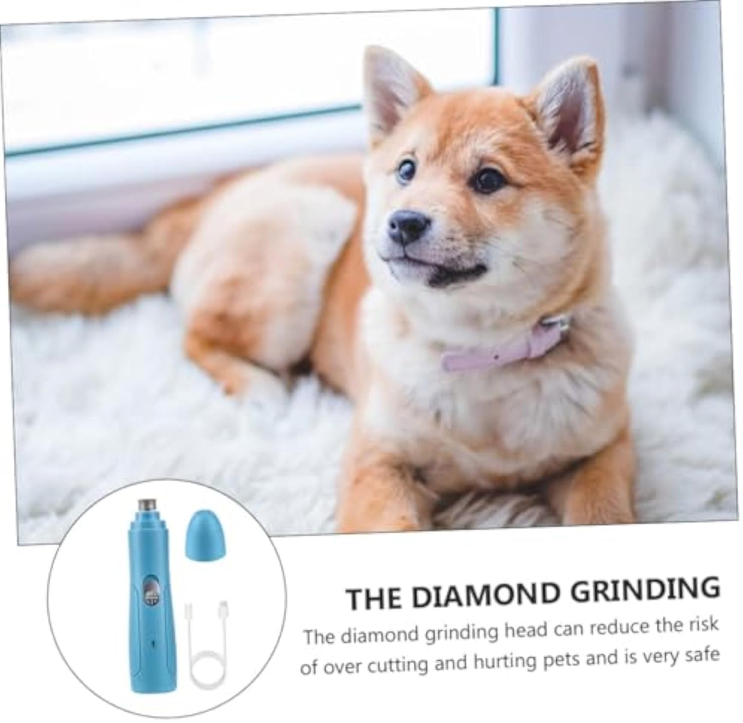 Electric Pet Nail Trimmer – Safe Adjustable Grooming Tool