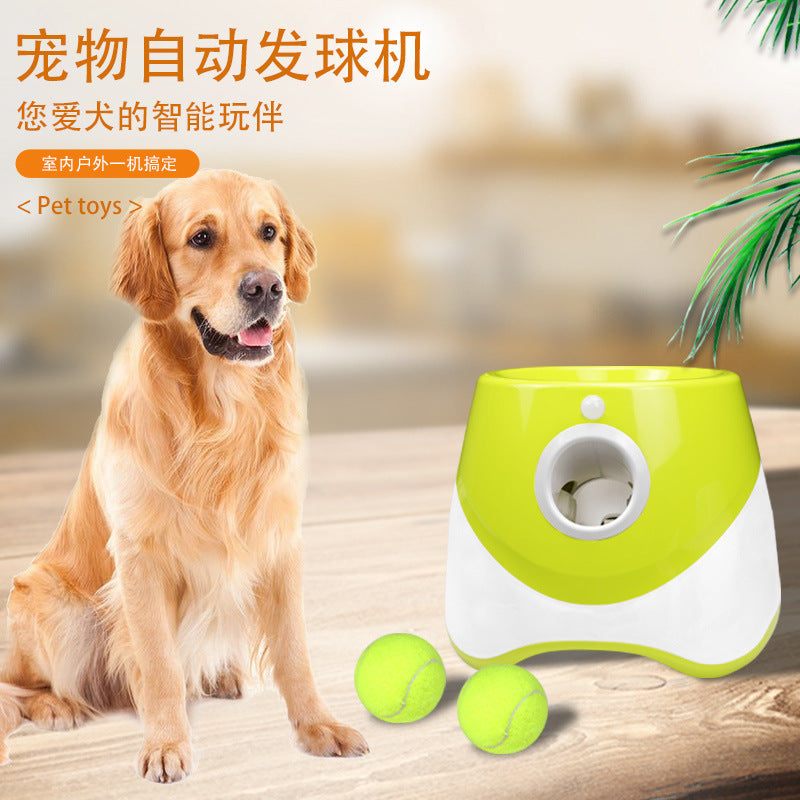 Automatic Ball‑Throwing Dog Toy – Pinball Launcher & Walking Companion