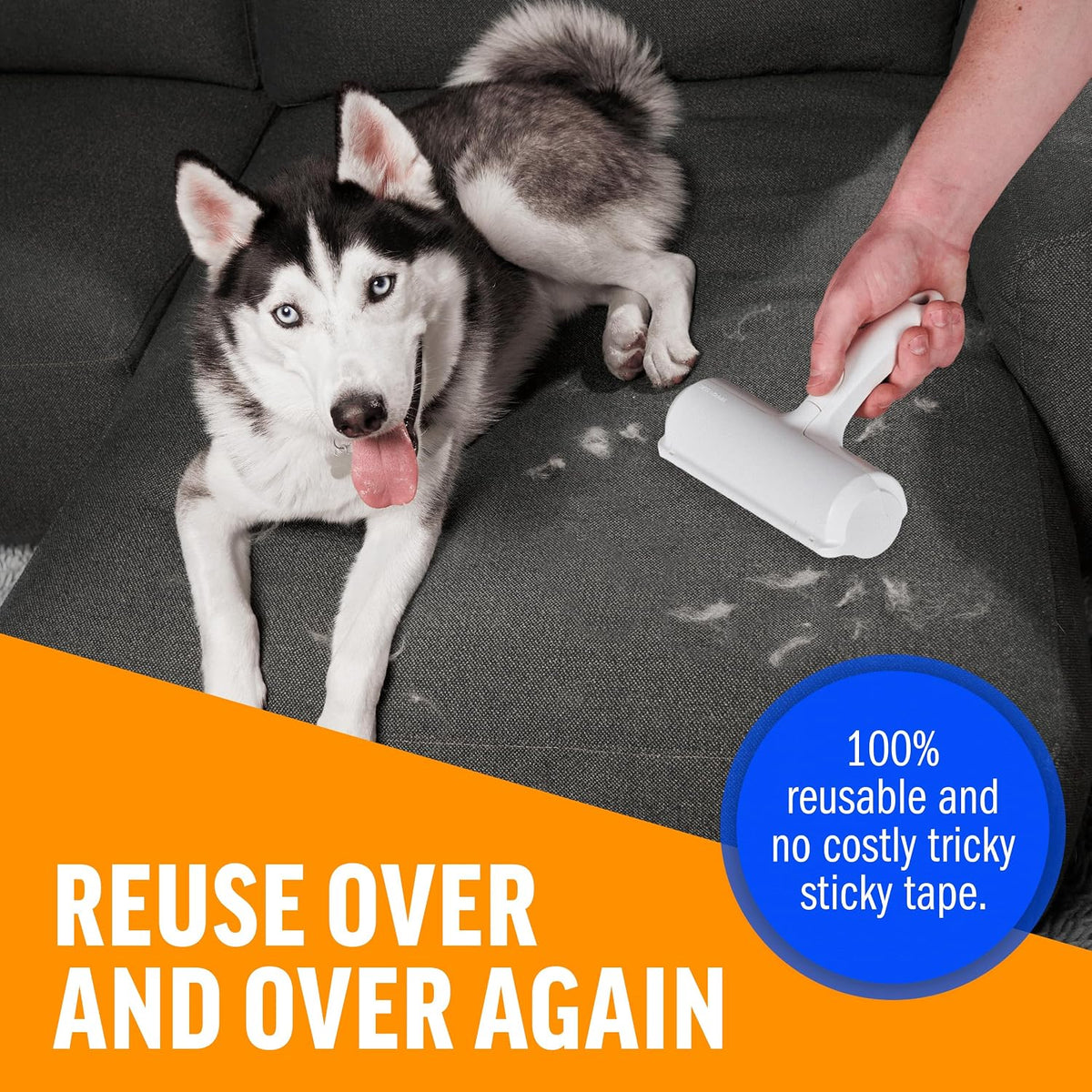 ChomChom Roller pet hair remover for carpet and car