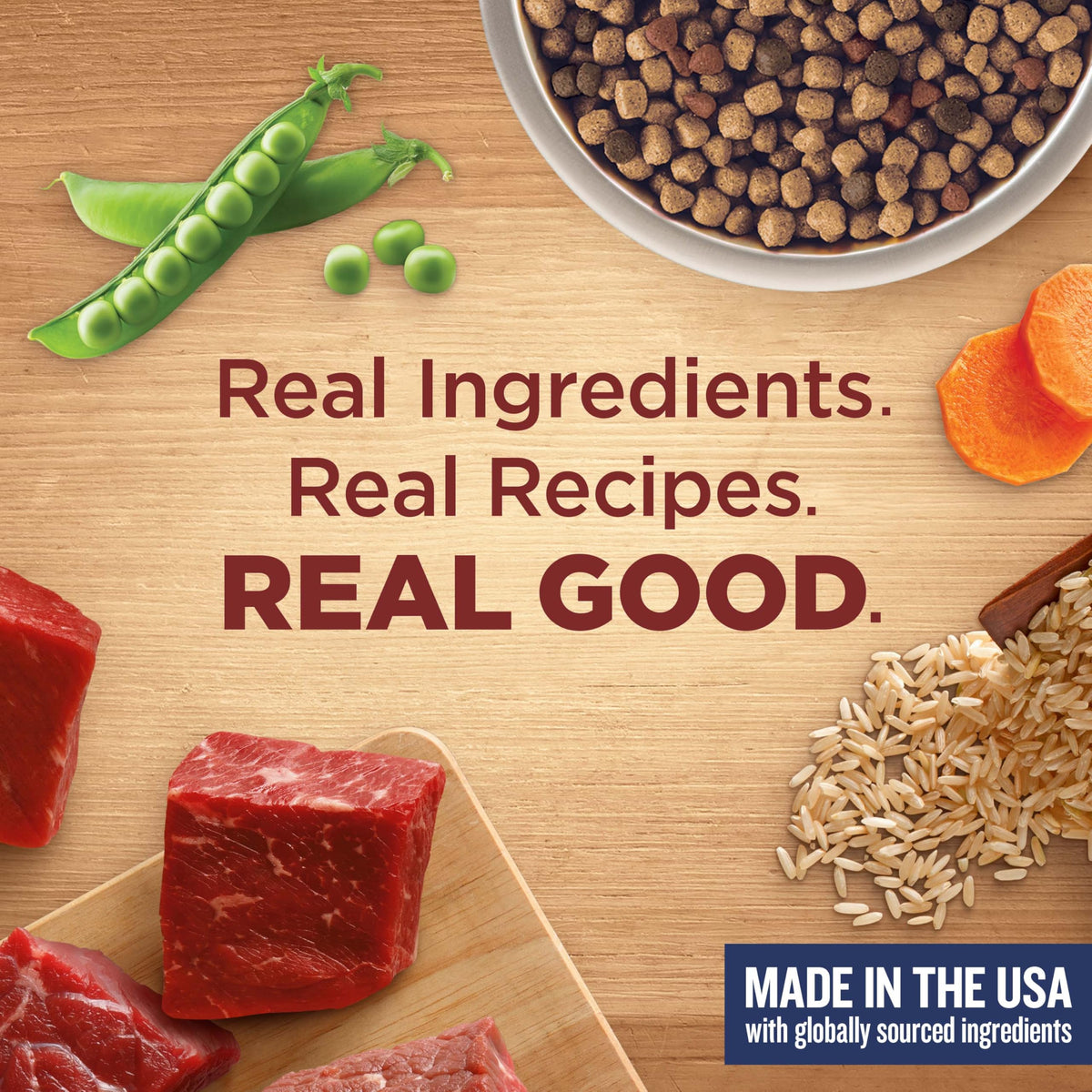 Rachael Ray Nutrish Beef Dog Food – group view