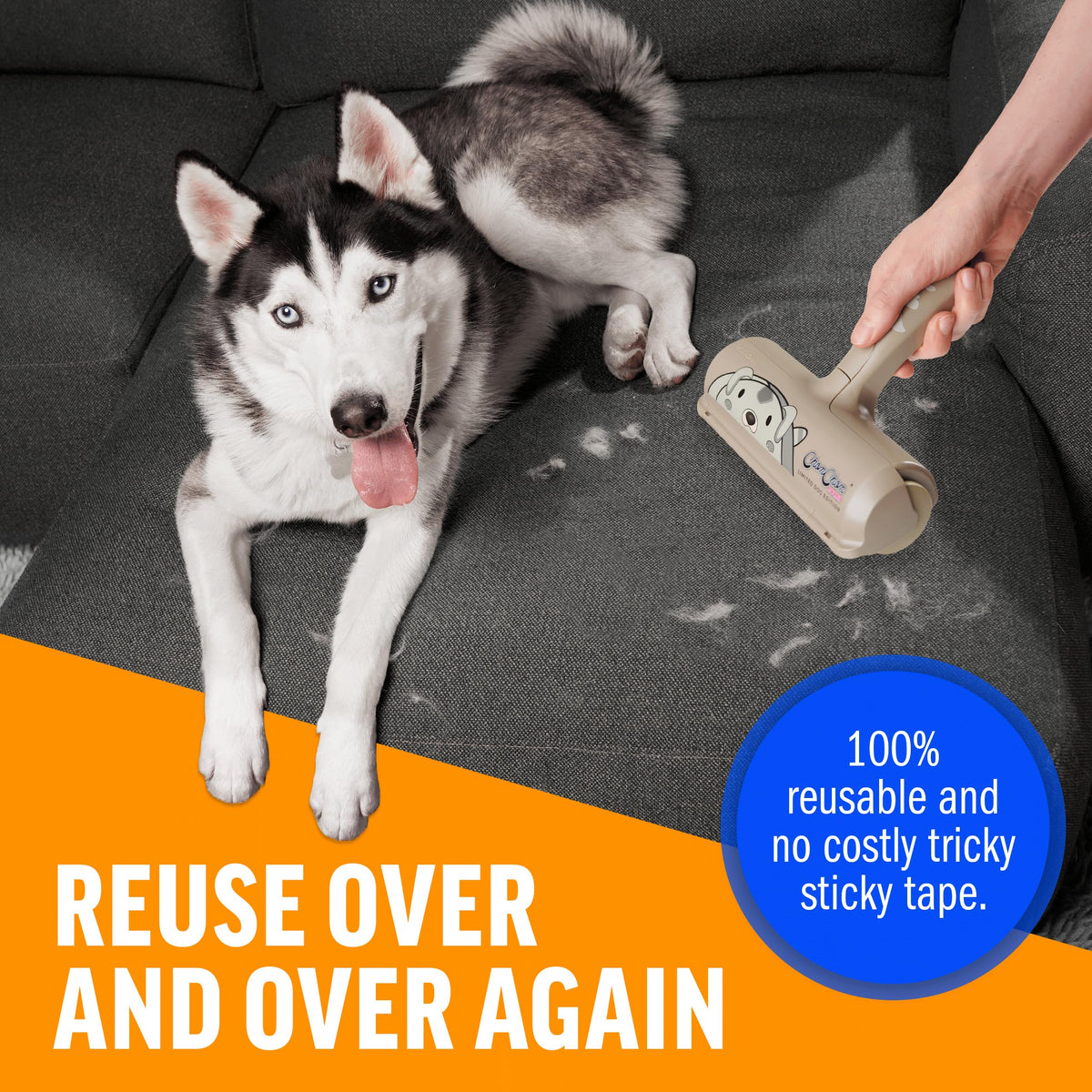 ChomChom Roller pet hair remover for carpet and car