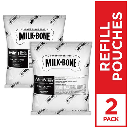 Milk-Bone Flavor Snacks Mini Dog Biscuits, 36 oz