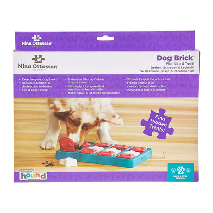 Outward Hound Dog Brick level 2 interactive dog puzzle