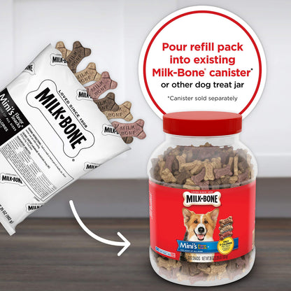 Milk-Bone Flavor Snacks Mini Dog Biscuits, 36 oz