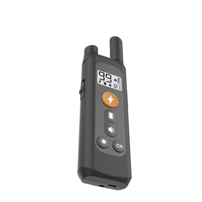 Remote Control Dog Trainer Bark Stop Electronic Shock Collar Rechargeable Waterproof Pet Training Collar