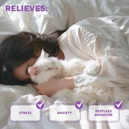 Calming Cat Diffuser Refill & Anti Anxiety Pet Products   Feline Calm Pheromones & Cats Comfort   Stress Relief Help with Pee New Zone Aggression Fighting with Dogs & Behavior Control