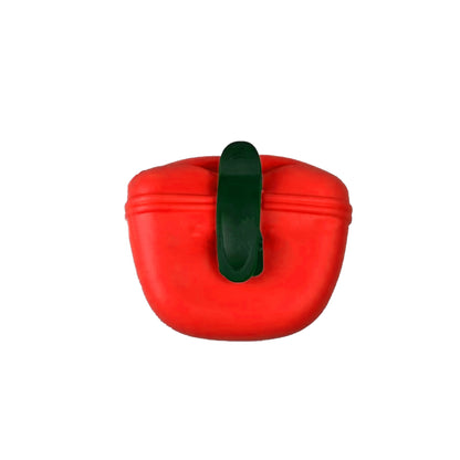Silicone Pet Training Bag Dog Treat Bag Outdoor Training Snack Waist Bag
