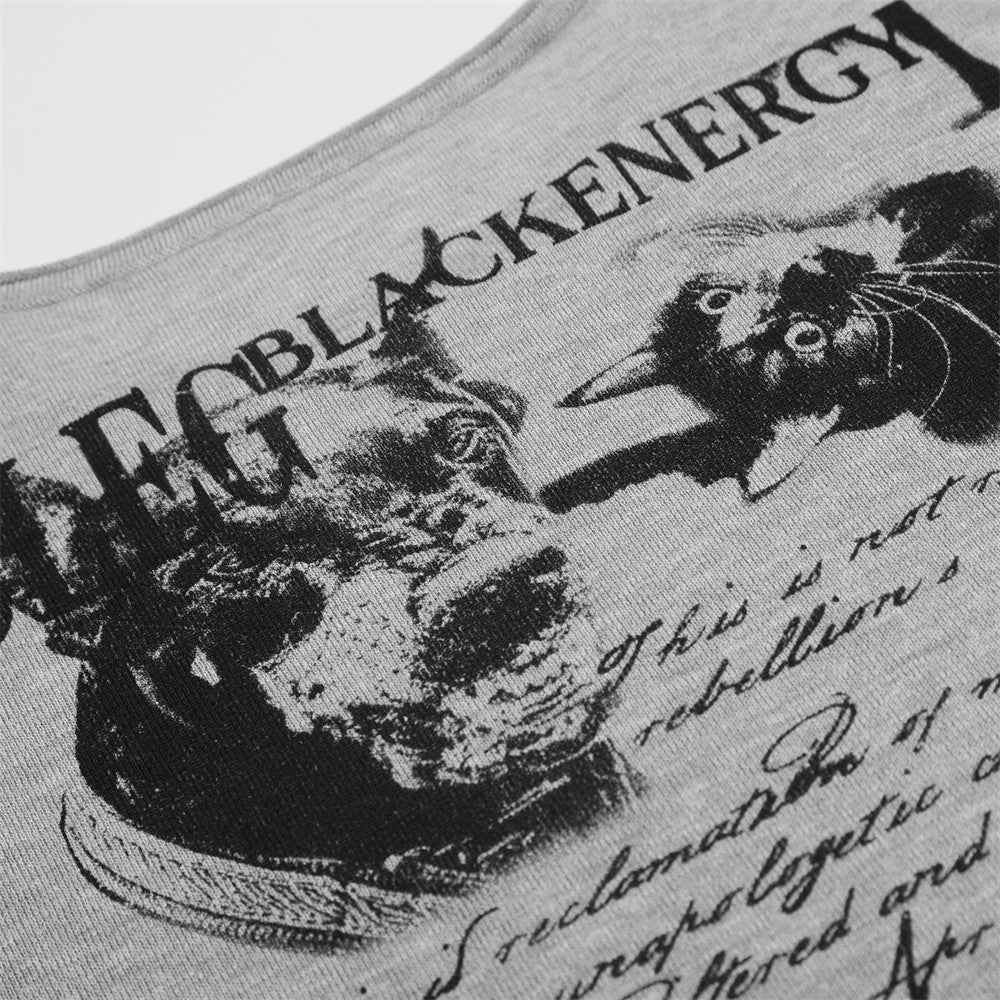 Animal hunting dog printed short sleeved t-shirt