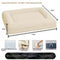 white large loop velvet waterproof liner