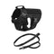 Black  Tactical Dog Vest Leash