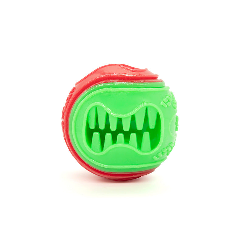 Pet Toy Dog Chewing Durable Ball Dog Bite Ball Training Ball TPR Feeding Toy