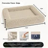 Luxury Pet Bed for Dogs & Cats, Soft Foam, Washable Cover, All-Season Comfort, Durable & Stylish