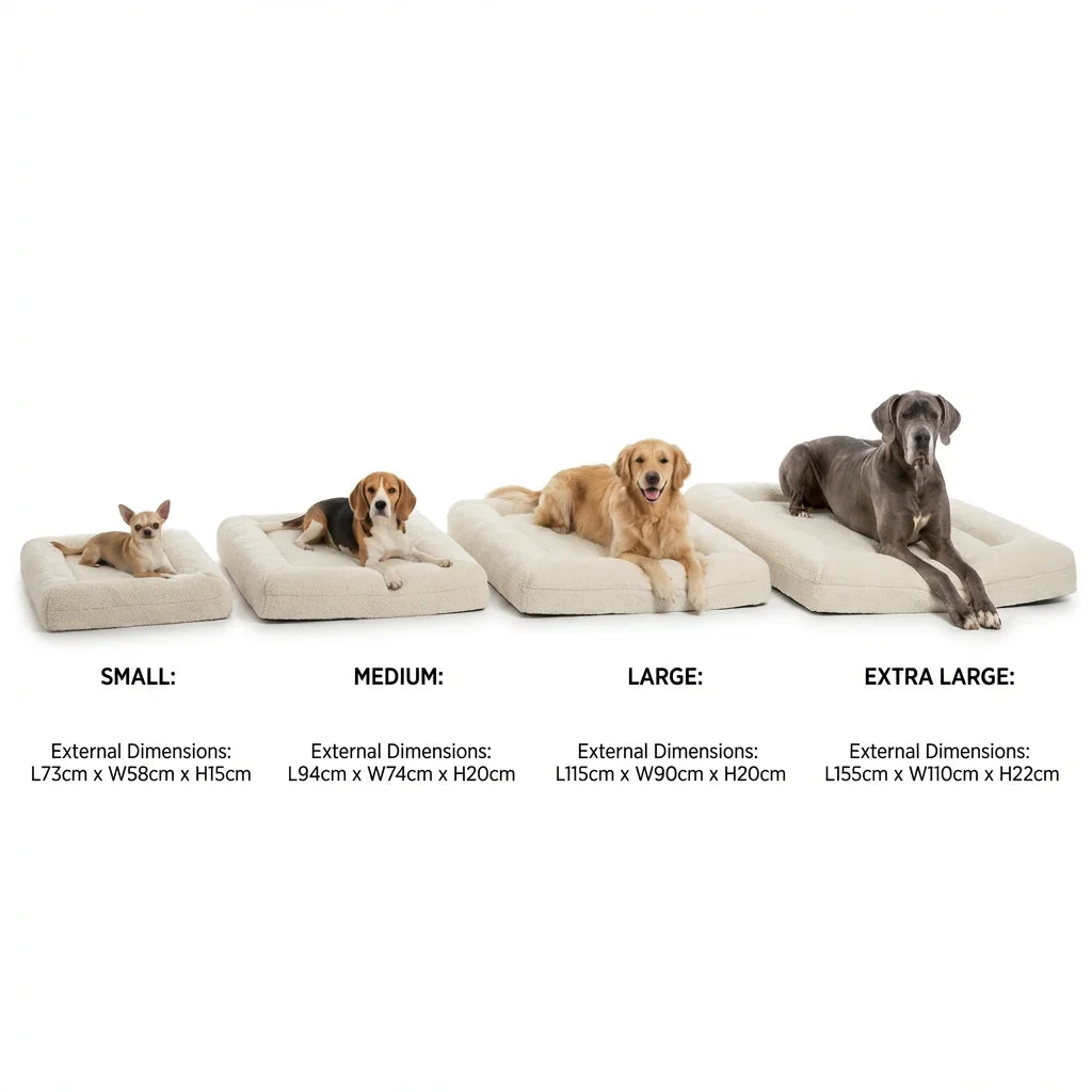 Luxury Pet Bed for Dogs & Cats, Soft Foam, Washable Cover, All-Season Comfort, Durable & Stylish