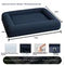 Navy blue large loop velvet fabric waterproof liner
