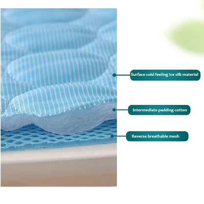 Self-Cooling Dog Mat – Reusable Cooling Pet Bed for Summer