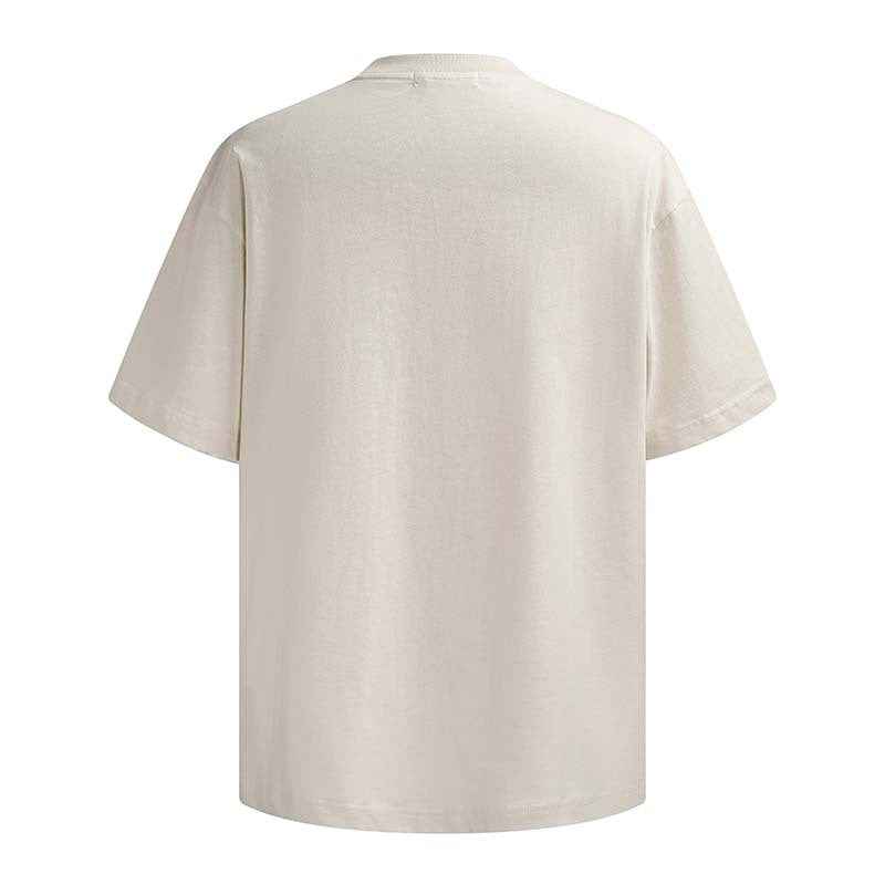 Animal print short sleeved t-shirt