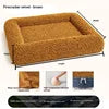 Luxury Pet Bed for Dogs & Cats, Soft Foam, Washable Cover, All-Season Comfort, Durable & Stylish