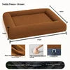 Luxury Pet Bed for Dogs & Cats, Soft Foam, Washable Cover, All-Season Comfort, Durable & Stylish