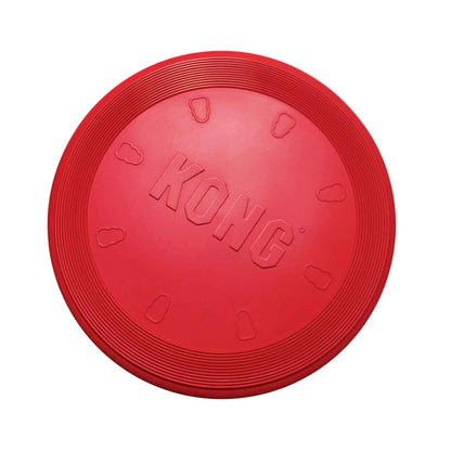 KONG - Flyer - Durable Rubber Flying Disc Dog Toy