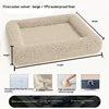 Luxury Pet Bed for Dogs & Cats, Soft Foam, Washable Cover, All-Season Comfort, Durable & Stylish