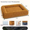 Luxury Pet Bed for Dogs & Cats, Soft Foam, Washable Cover, All-Season Comfort, Durable & Stylish
