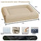 Khaki large loop velvet fabric waterproof liner