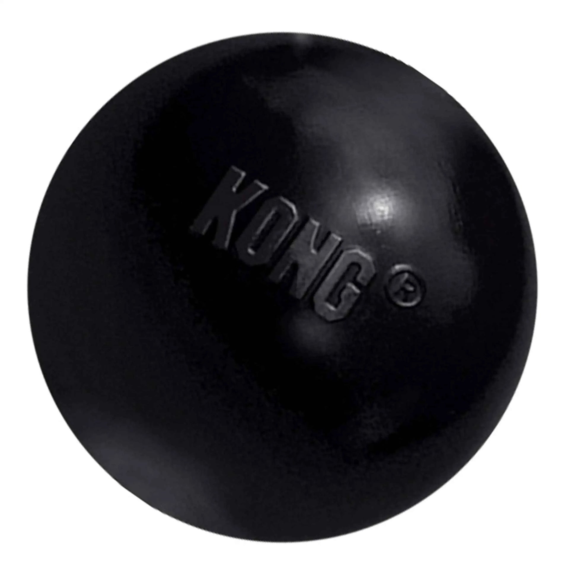 KONG - Extreme Ball - Durable Rubber Dog Toy for Power Chewers, Black