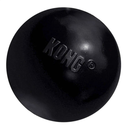 KONG - Extreme Ball - Durable Rubber Dog Toy for Power Chewers, Black