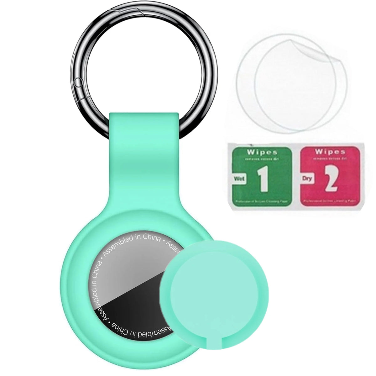 8/4/2 Pack AirTag Keychain Case – Waterproof Dog & Cat Holder