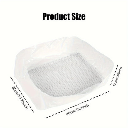Reusable Cat Litter Box Waste Filters – Replacement Filter Nets