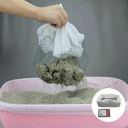 Reusable Cat Litter Box Waste Filters – Replacement Filter Nets