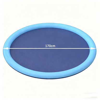 PVC thickened water spray mat for pet play