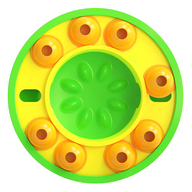 New Educational Interactive Dog Toy Training Treasure Hunt Slow Food Missing Food Plate Pet Products